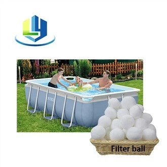 100 procent polyester filterballen vezels