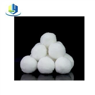 Polyester fiber filter bal voor olieveld
