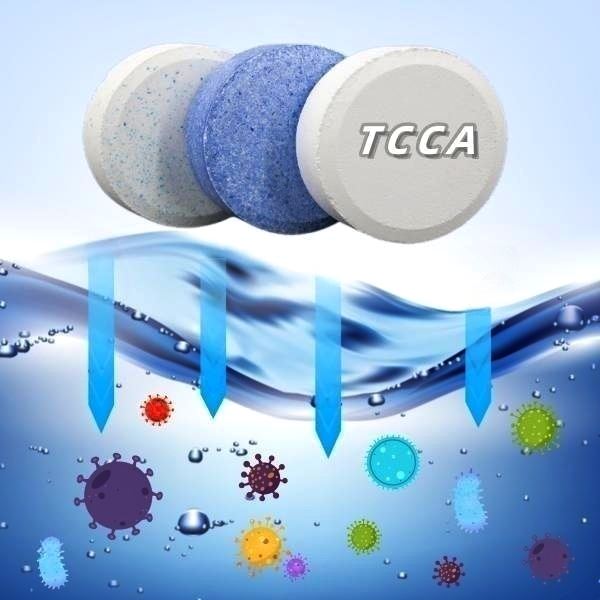 Efficiënte sterilisatie en hoogwaardige TCCA in waterbehandeling