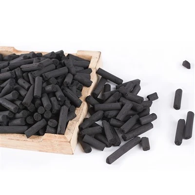 Drinkwaterbehandeling Hoge kwaliteit op kokosnootschalen gebaseerde 4 mm cilindrische actieve koolpellets