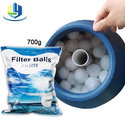Fiber Ball Zwembadfiltermedia 700g Kleurzakverpakking