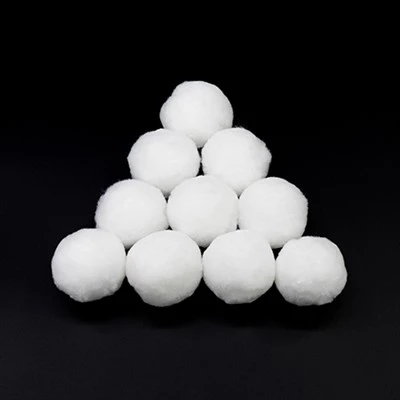 Filterballen Waterbehandeling Herbruikbare hernieuwbare milieuvriendelijke polyester filterballen