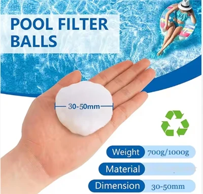 Een filterbal van 700 gram kan 25 kilogram zand vervangen .