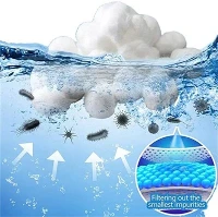 Ballen Filtermedia Zwembadfilterbal Terugspoeling 700 g 100% polyester filterballen Vezel