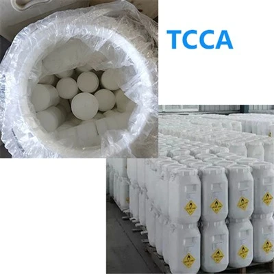 Zwembad Chemische tablet Trichloorisocyanuurzuur 90% TCCA Gratis monster